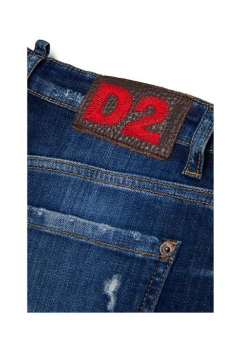 Jeans con logo DSQUARED2 JUNIOR | DQ3083 D0AHXDQ01